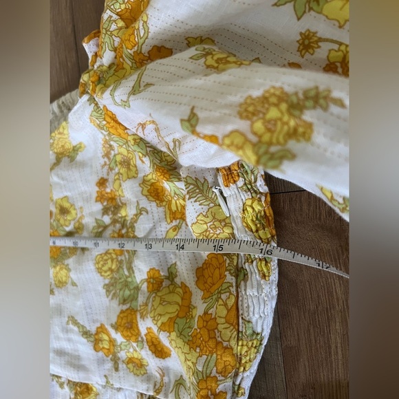 Faithfull the brand Gamora Midi Dress Linden Floral Print SIZE M - Picture 10 of 12